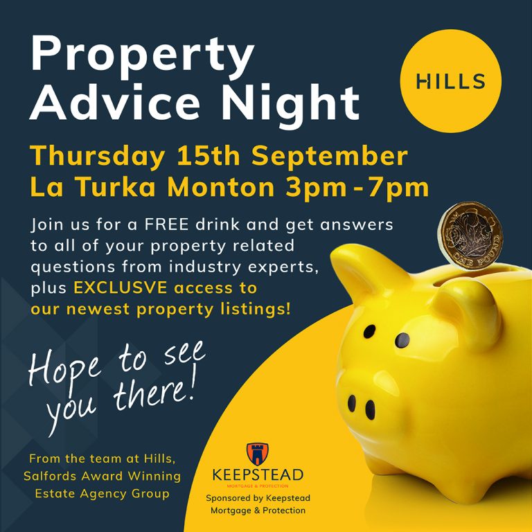 Property Advice Night – Thursday 15th Spetember 3pm – 7pm @ LA TURKA Monton Village