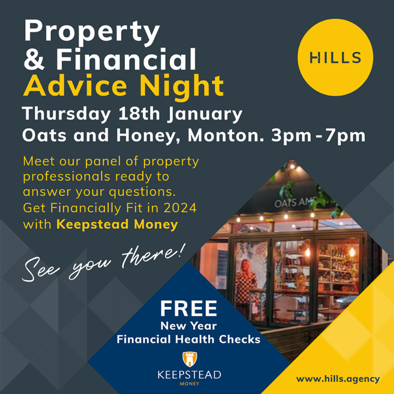 Property & Financial Advice Night – Thursday January 18th Oats and Honey Monton