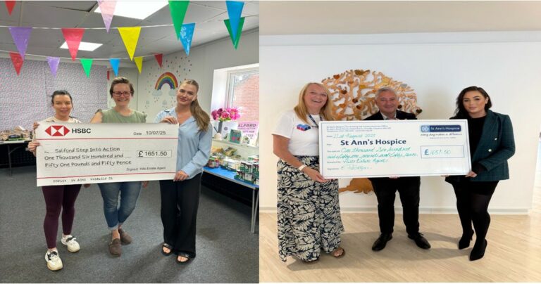 Hills raises over £3300 for local charities & community causes