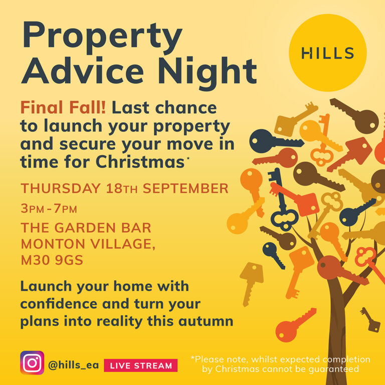 Property Advice Night – Coming September 18th – The Garden Bar Monton Village from 3pm